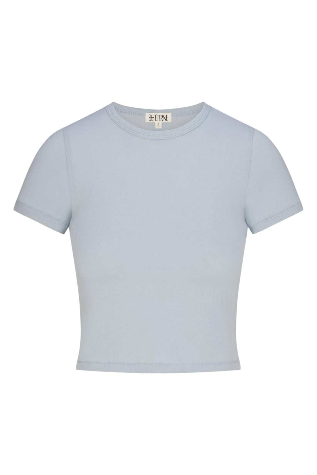 Short Sleeve Baby Tee Dusty Blue