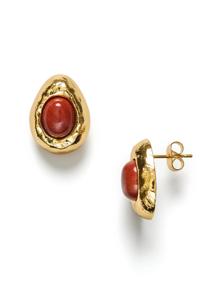 Cherry On Top Earrings Gold