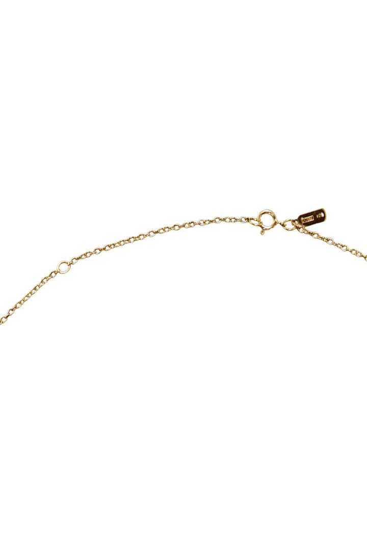 Tiny Tuvstarr's Heart Necklace Gold Plated Silver