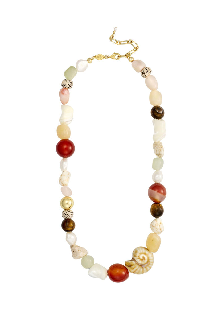 Seaside Necklace Caramel Cream