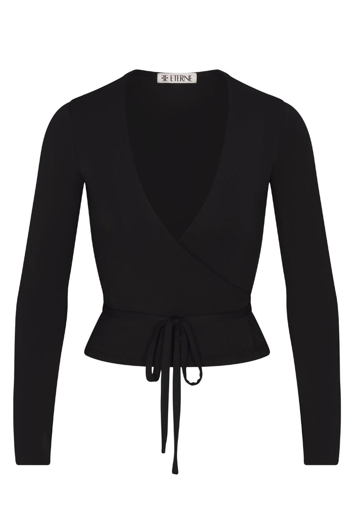 Wrap Top Black