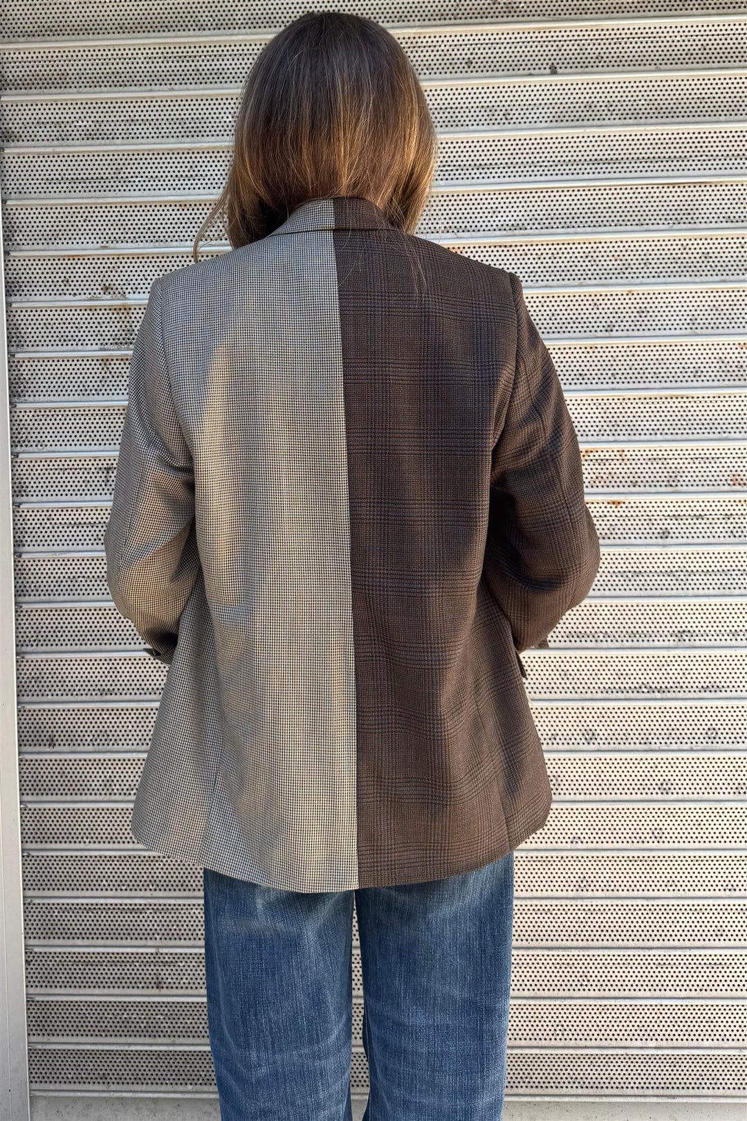 Contrast Blazer CB01 Brown Beige Size 36