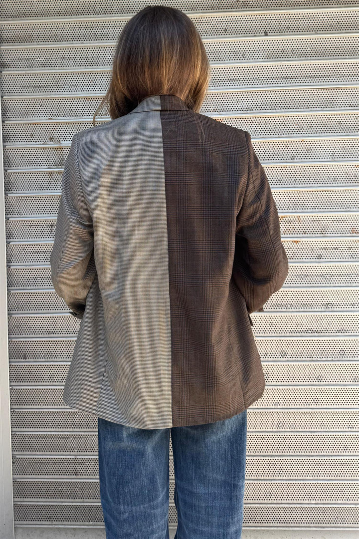 Contrast Blazer CB01 Brown Beige Size 36