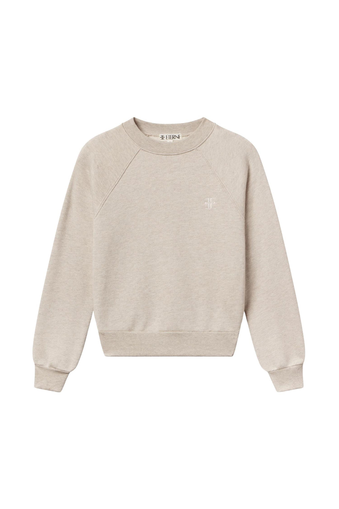 Shrunken Raglan Sweatshirt Heather Oatmeal