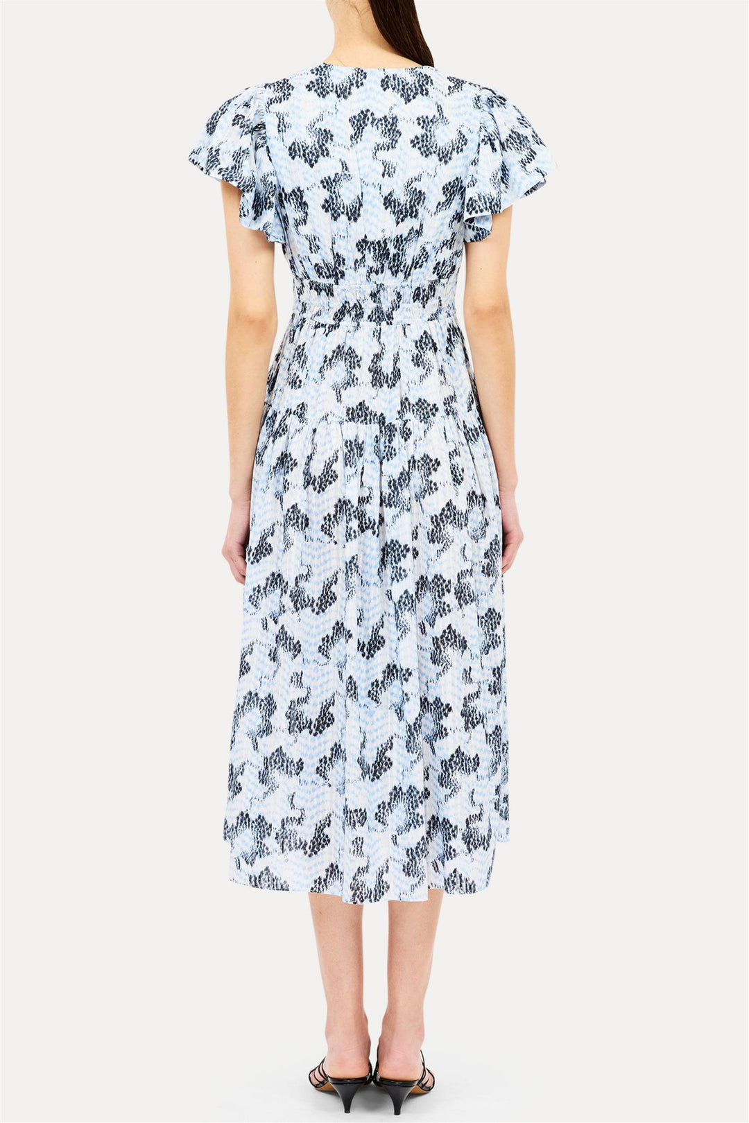 Lyria Short Sleeve Dress Ciel