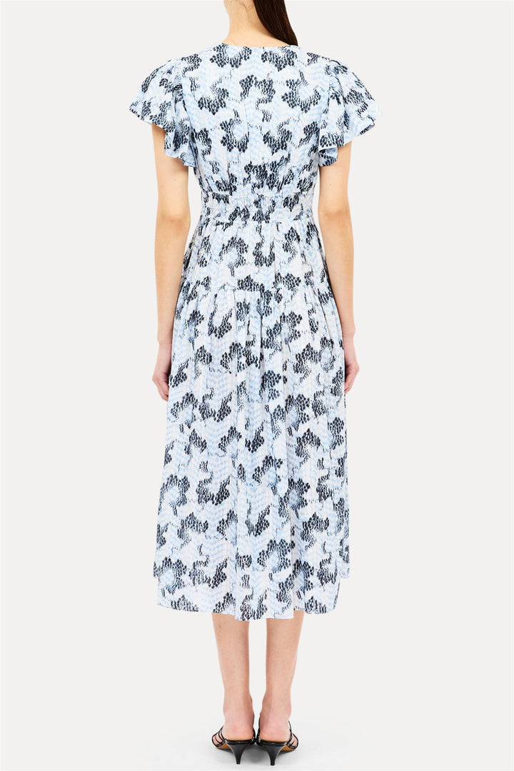 Lyria Short Sleeve Dress Ciel