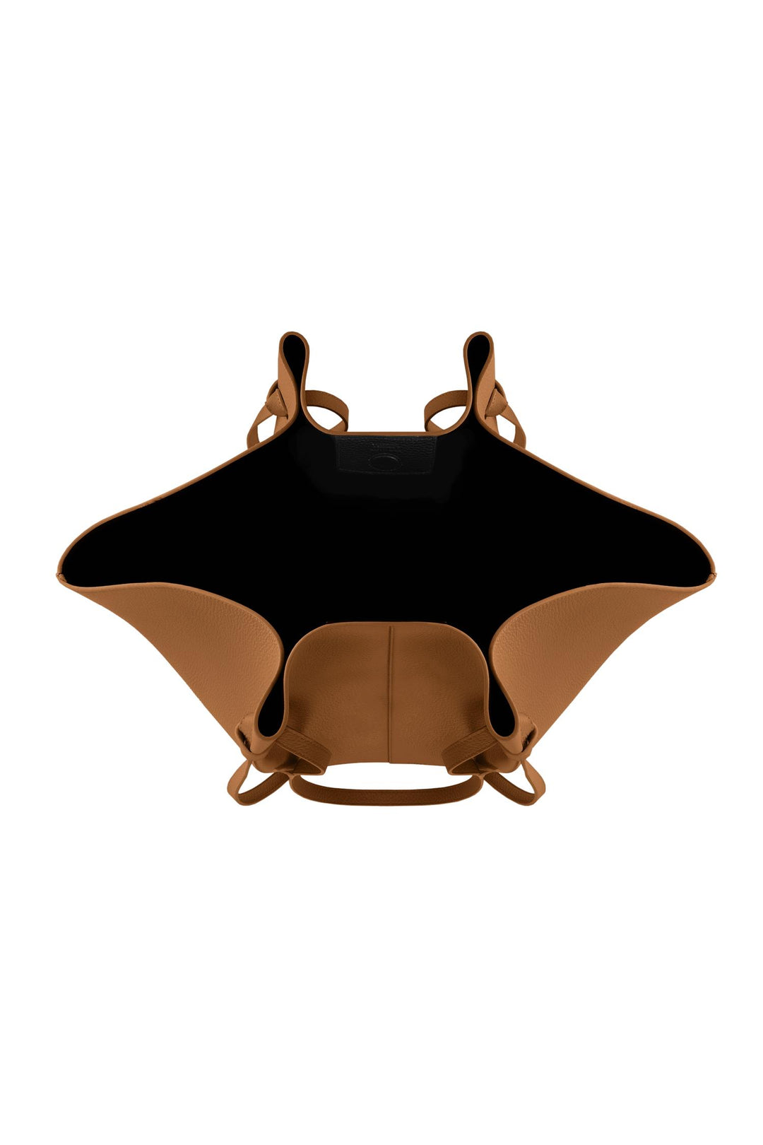Mochi Pebble Grain Leather Hazel