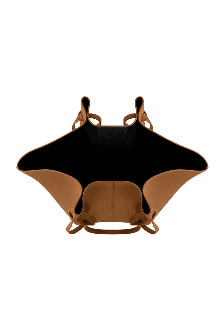 Mochi Pebble Grain Leather Hazel
