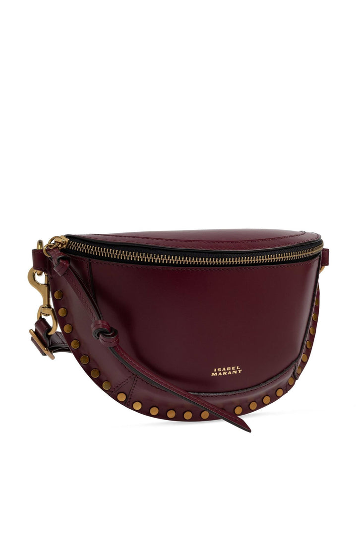 Skano Leather Belt Bag Burgundy