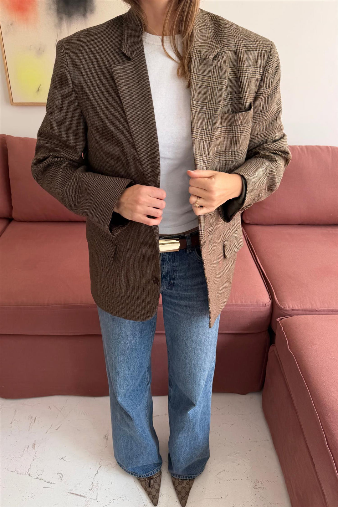 Contrast Blazer CB2550