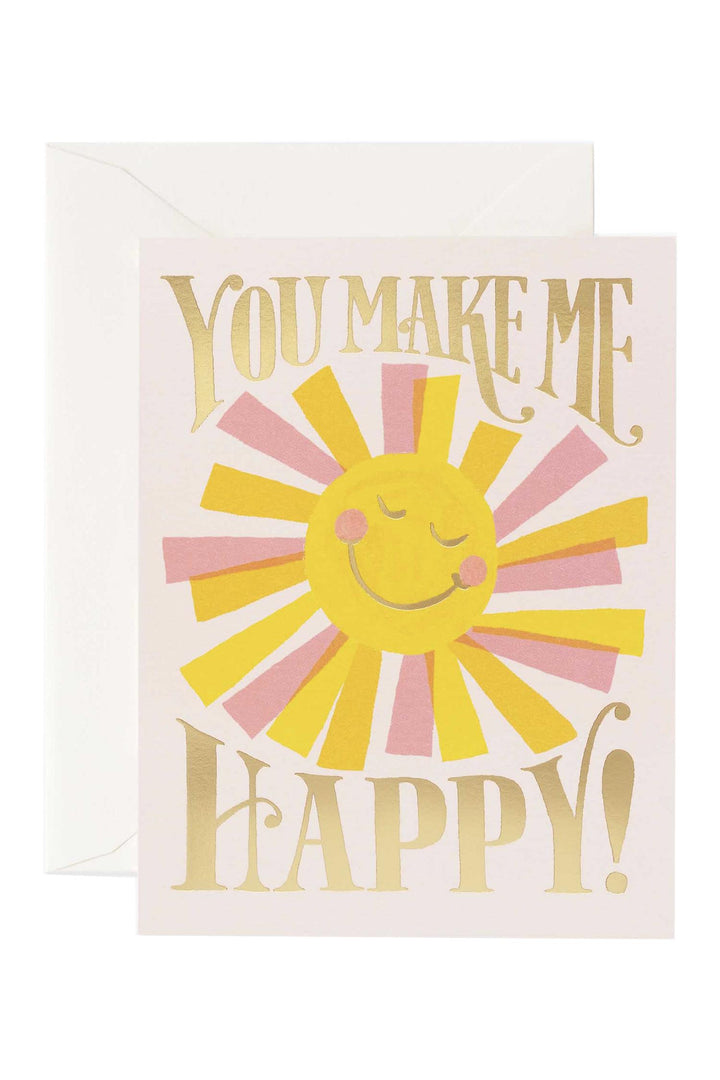 You Make Me Happy Card