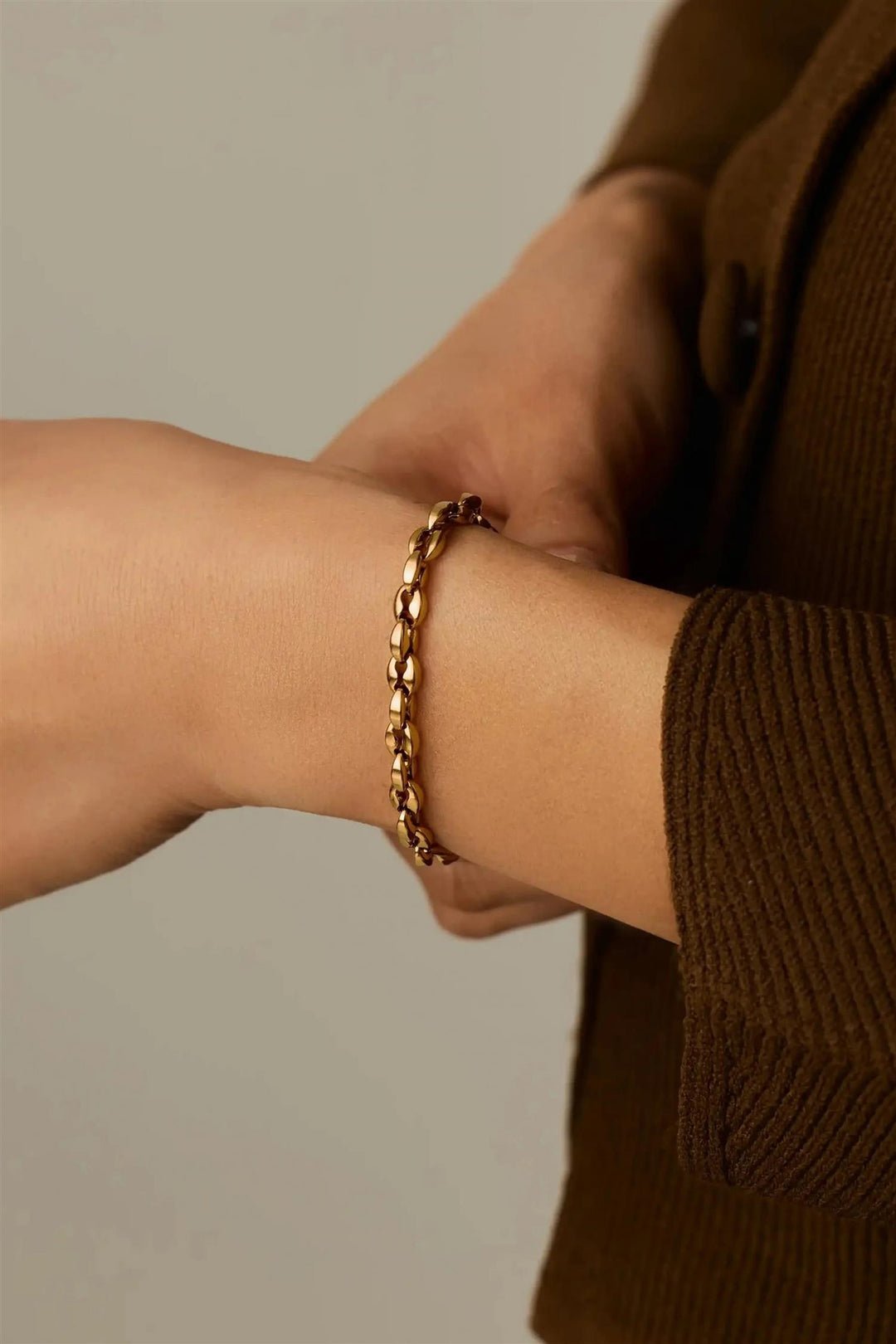 Mariner Chain Bracelet Gold