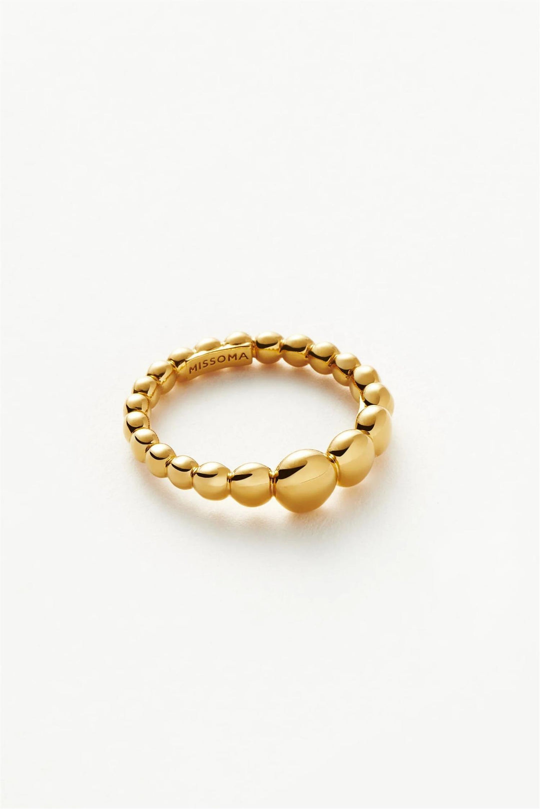 Articulated Beaded Stacking Ring