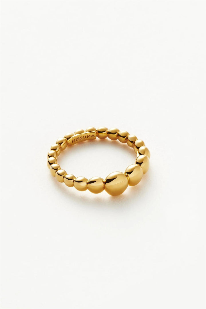 Articulated Beaded Stacking Ring