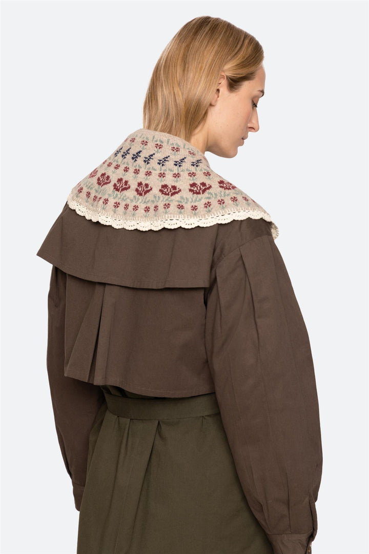 Preston Knit Collar Cream