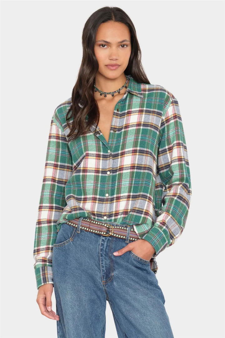 Beau Shirt Jadestone Green