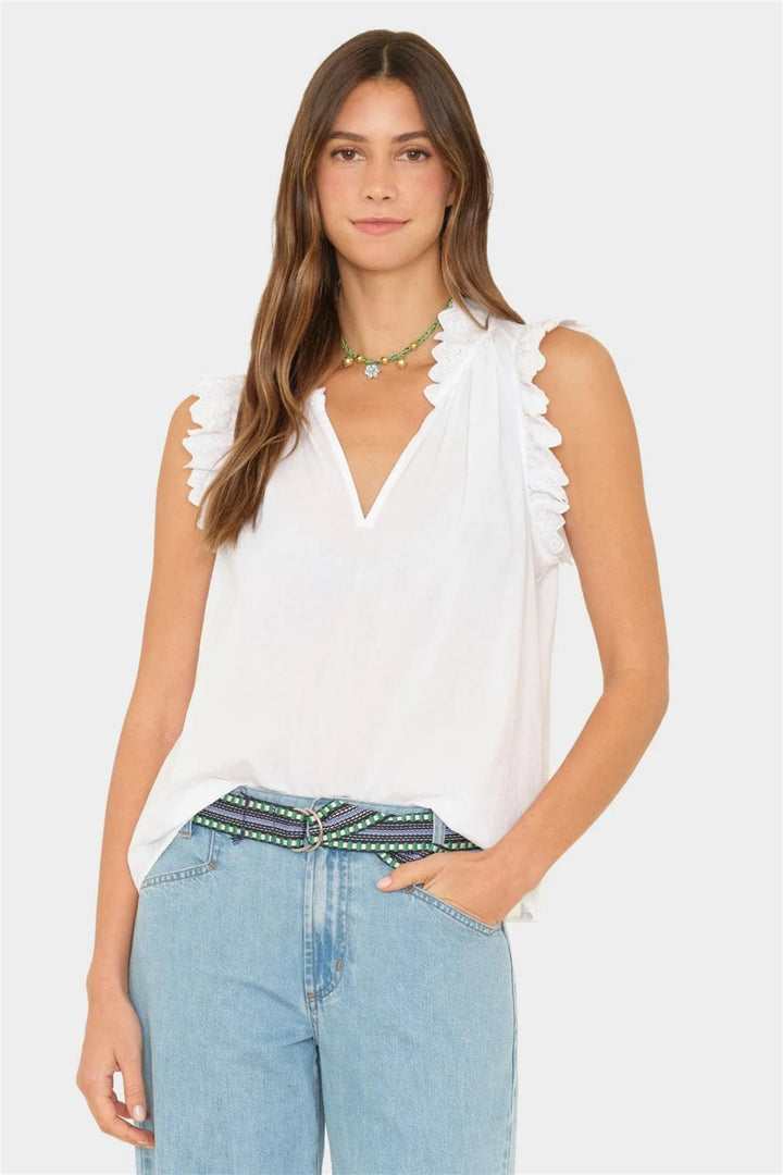 Bexie Top White