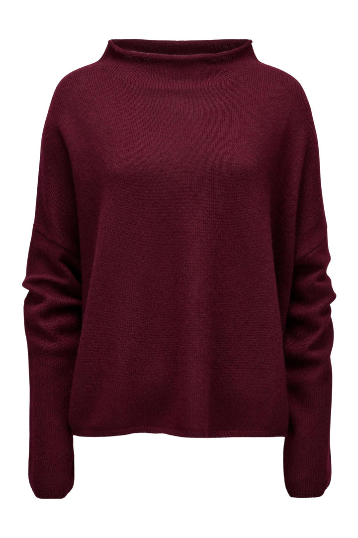 Sandy Cashmere Sweater Deep Plum