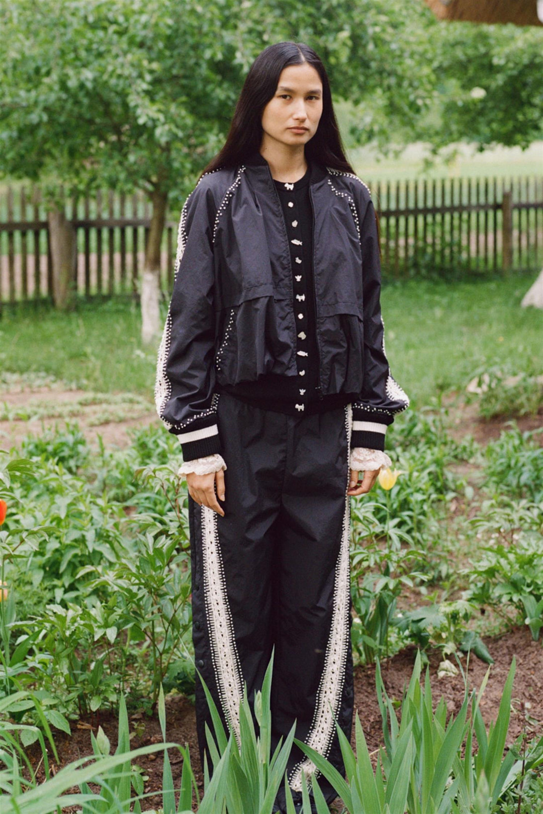 Alberta Pearl Jacket Black