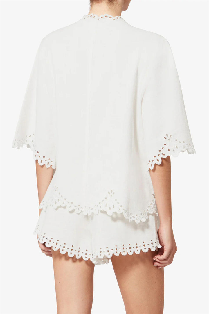 Shana Top White