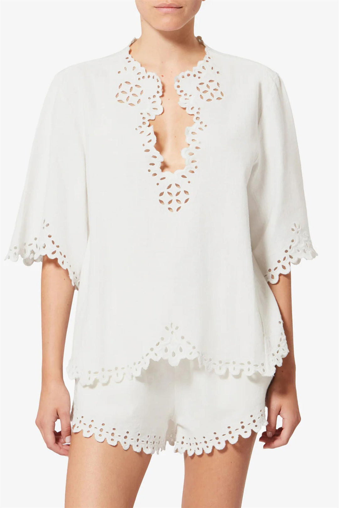 Shana Top White