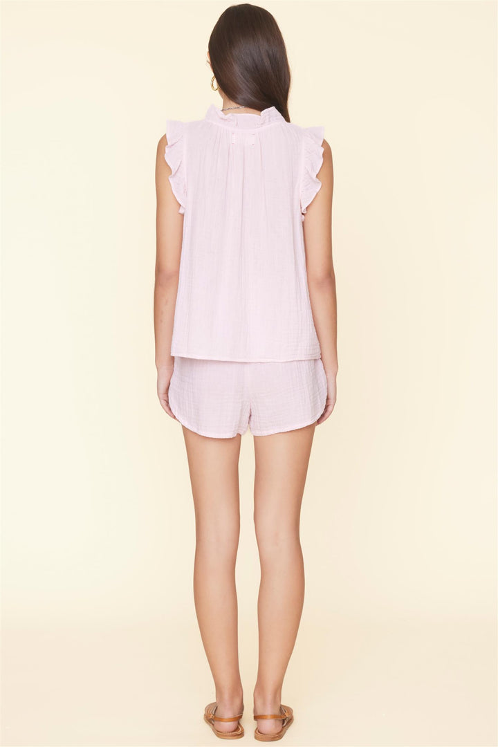 Starla Gauze Shorts Pink Blush