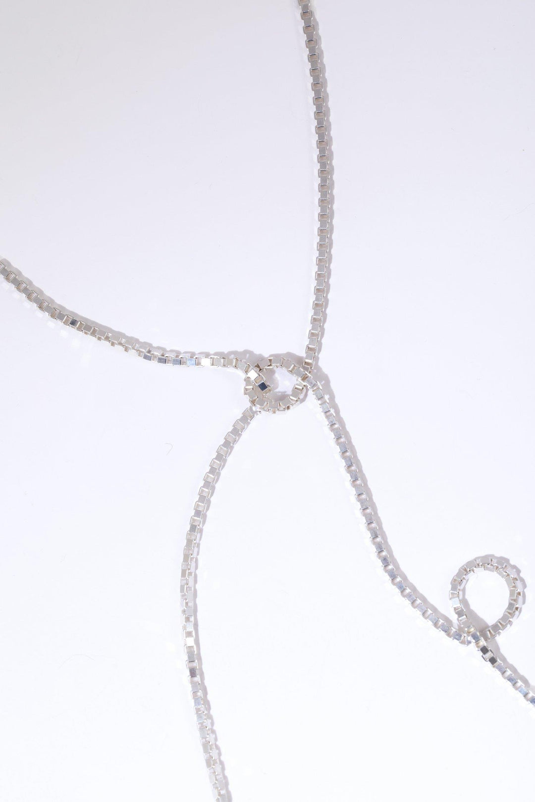 Silver Box Chain Rope