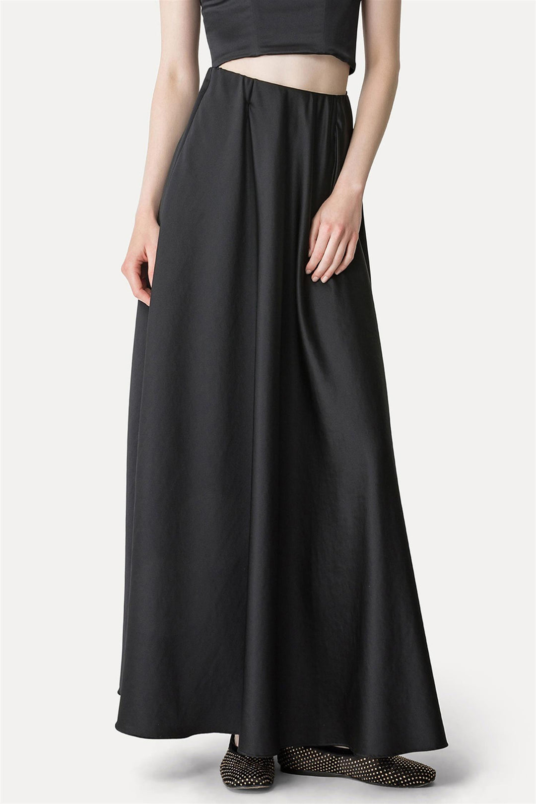 Duchesse Long Skirt Black