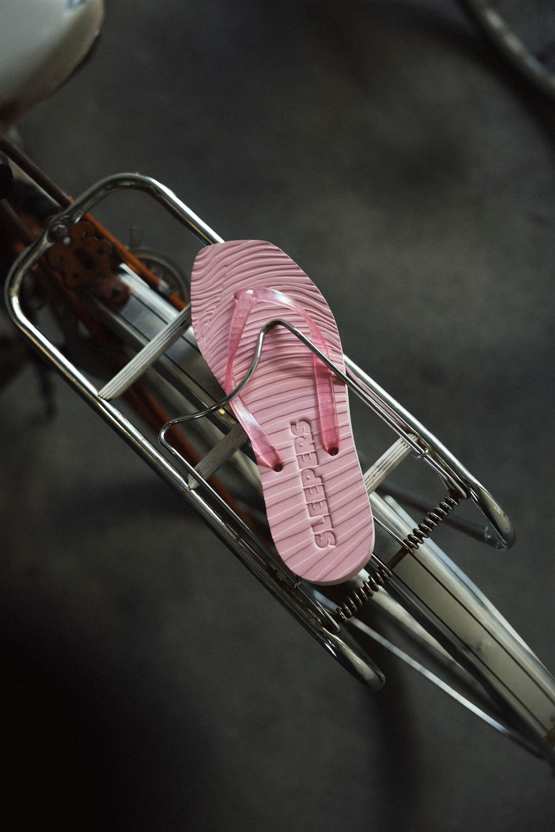 Tapered Platform Transparent Pink Sorbet