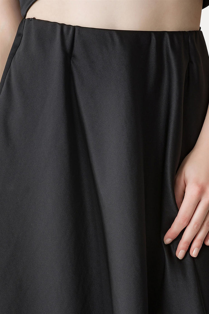 Duchesse Long Skirt Black