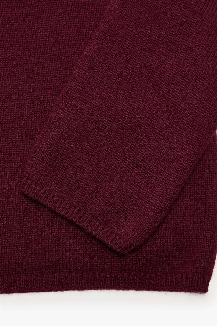 Sandy Cashmere Sweater Deep Plum