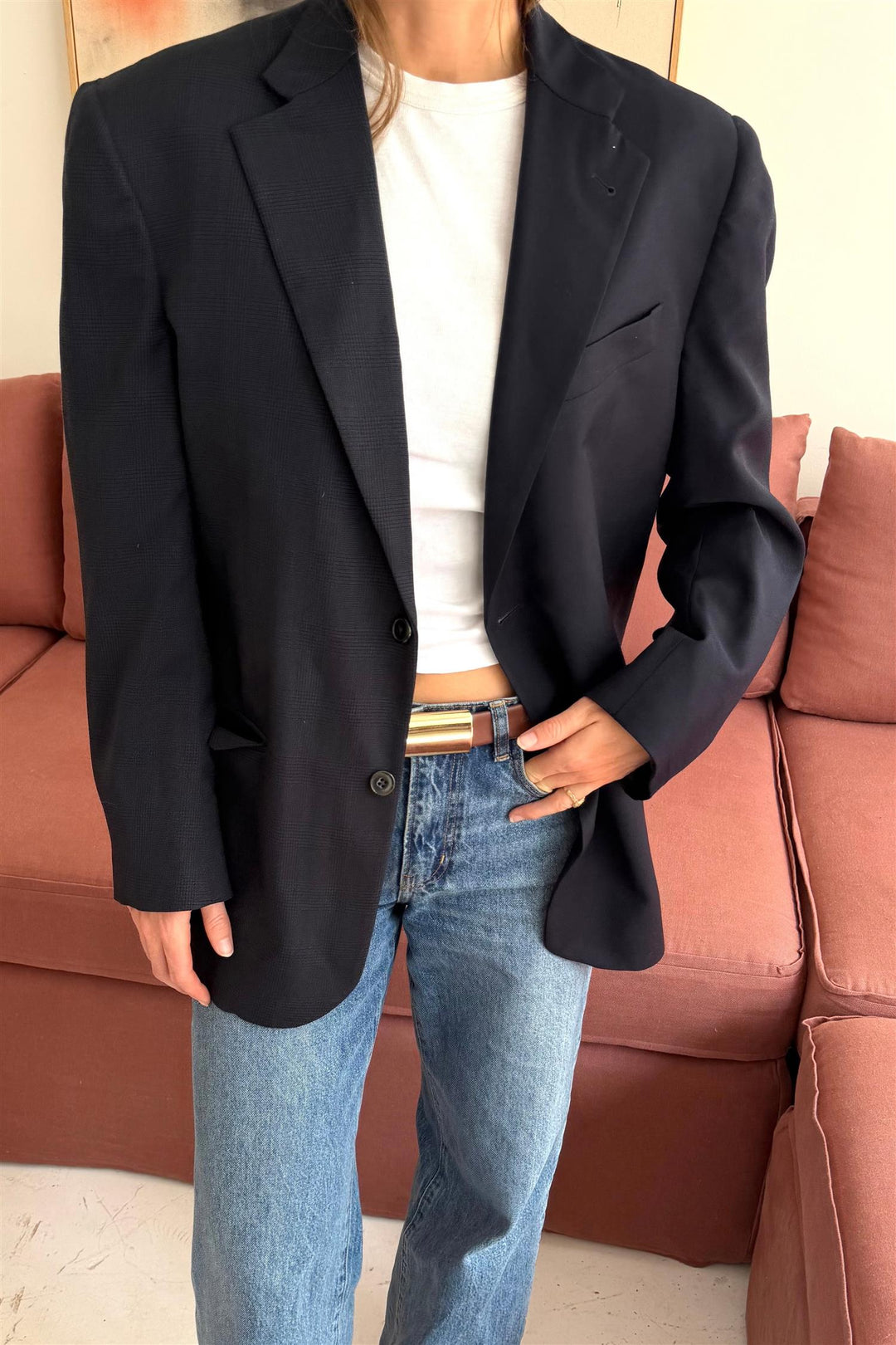 Contrast Blazer CB2568