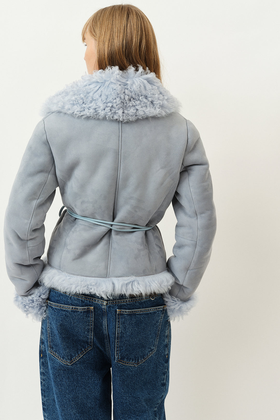 Moss Jacket Light Blue