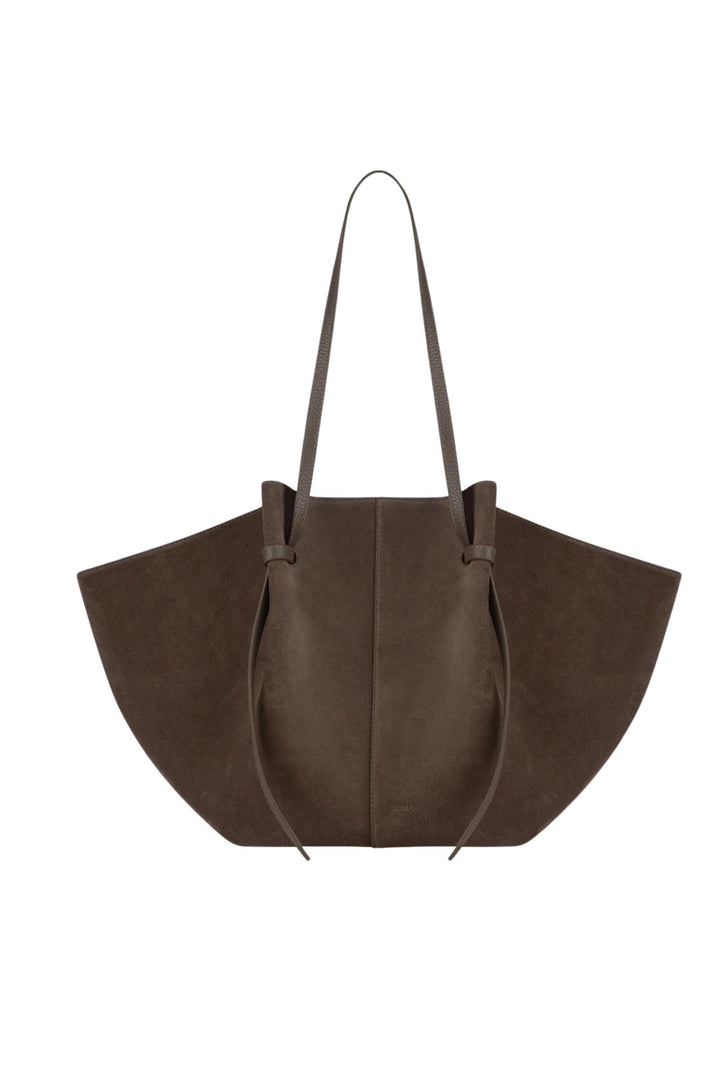 Large Mochi Suede Leather Nutmeg