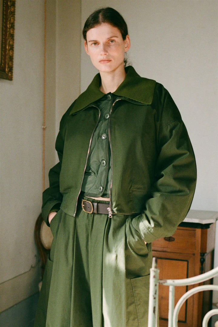 Sullivan Sportswear Bomber Jacket Ivy