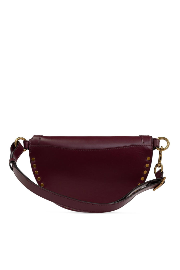 Skano Leather Belt Bag Burgundy