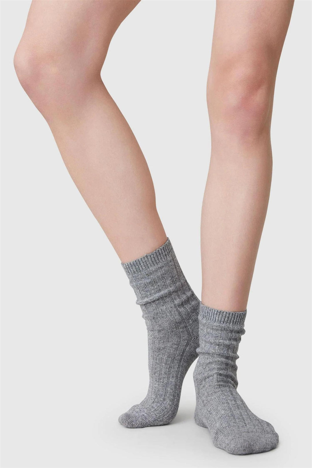 Bodil Chunky Socks Grey