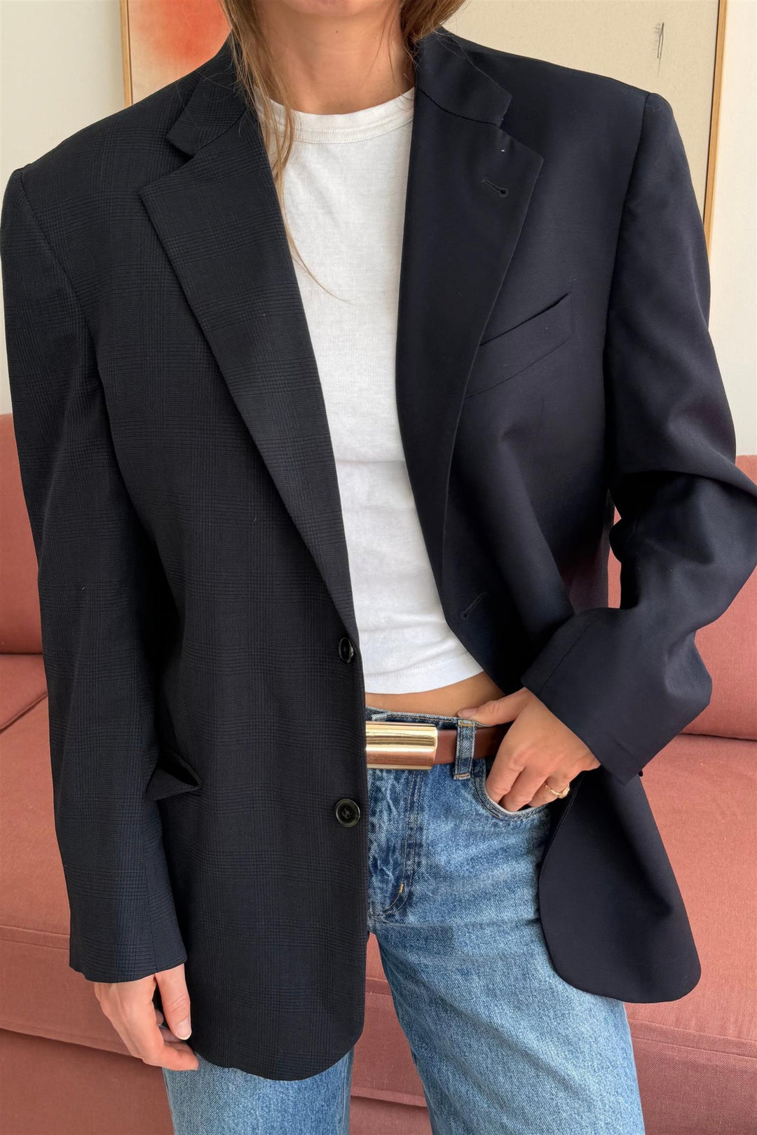 Contrast Blazer CB2568