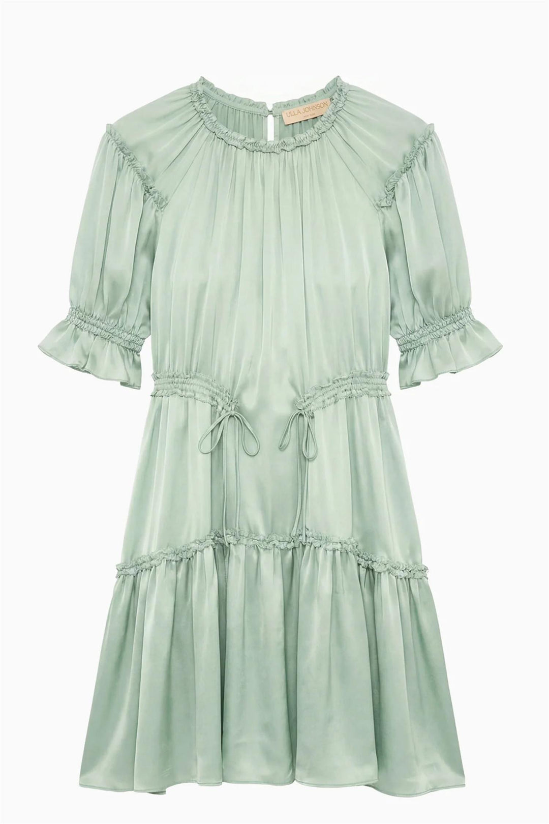 Juliette Short Sleeve Mini Dress Celadon