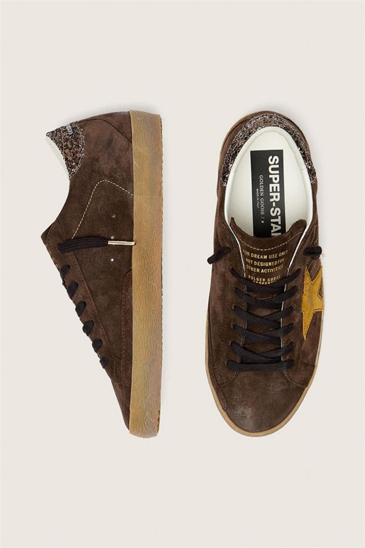 Super-Star Suede Leather Brown / Ocra