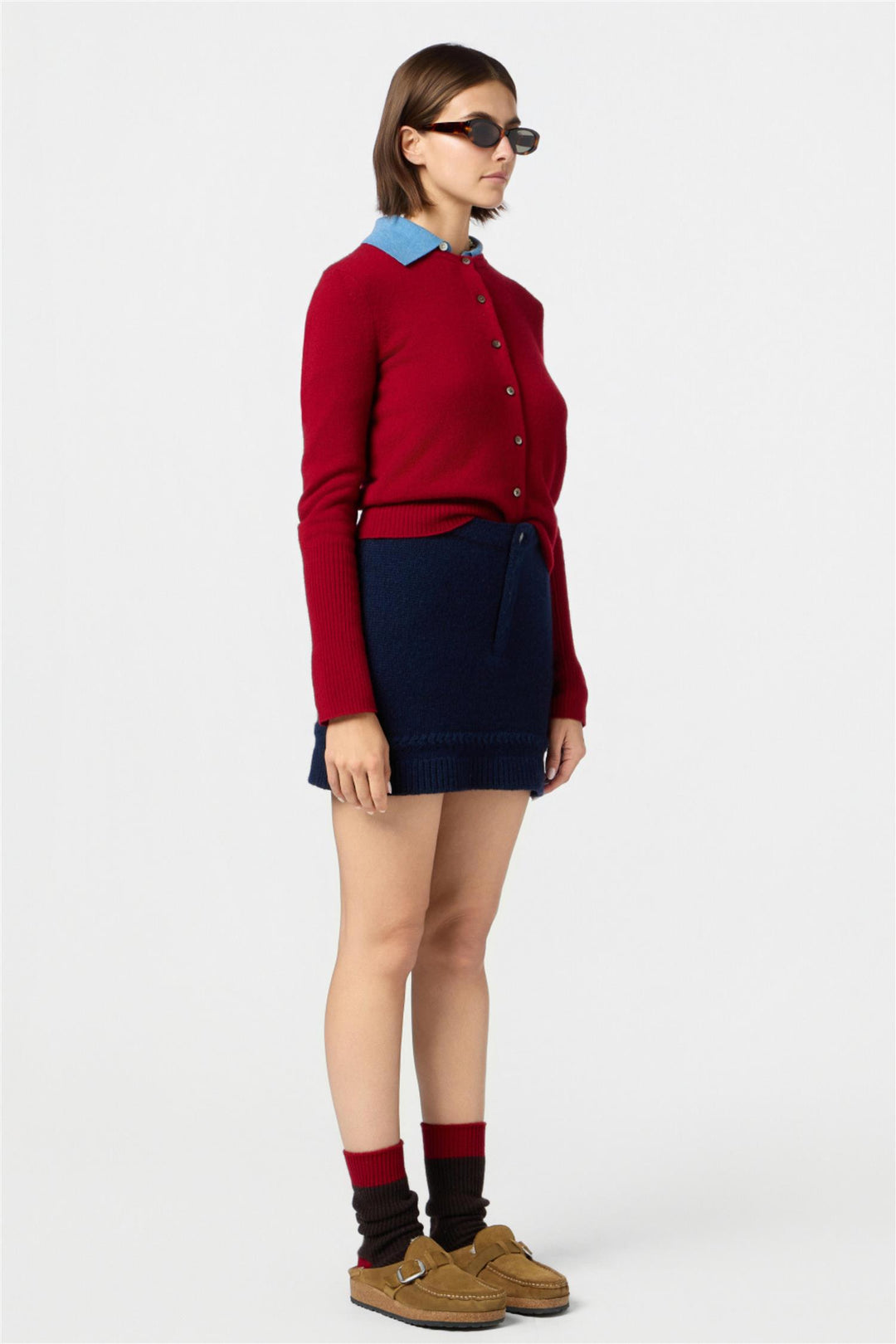 Jane Cardigan Ruby