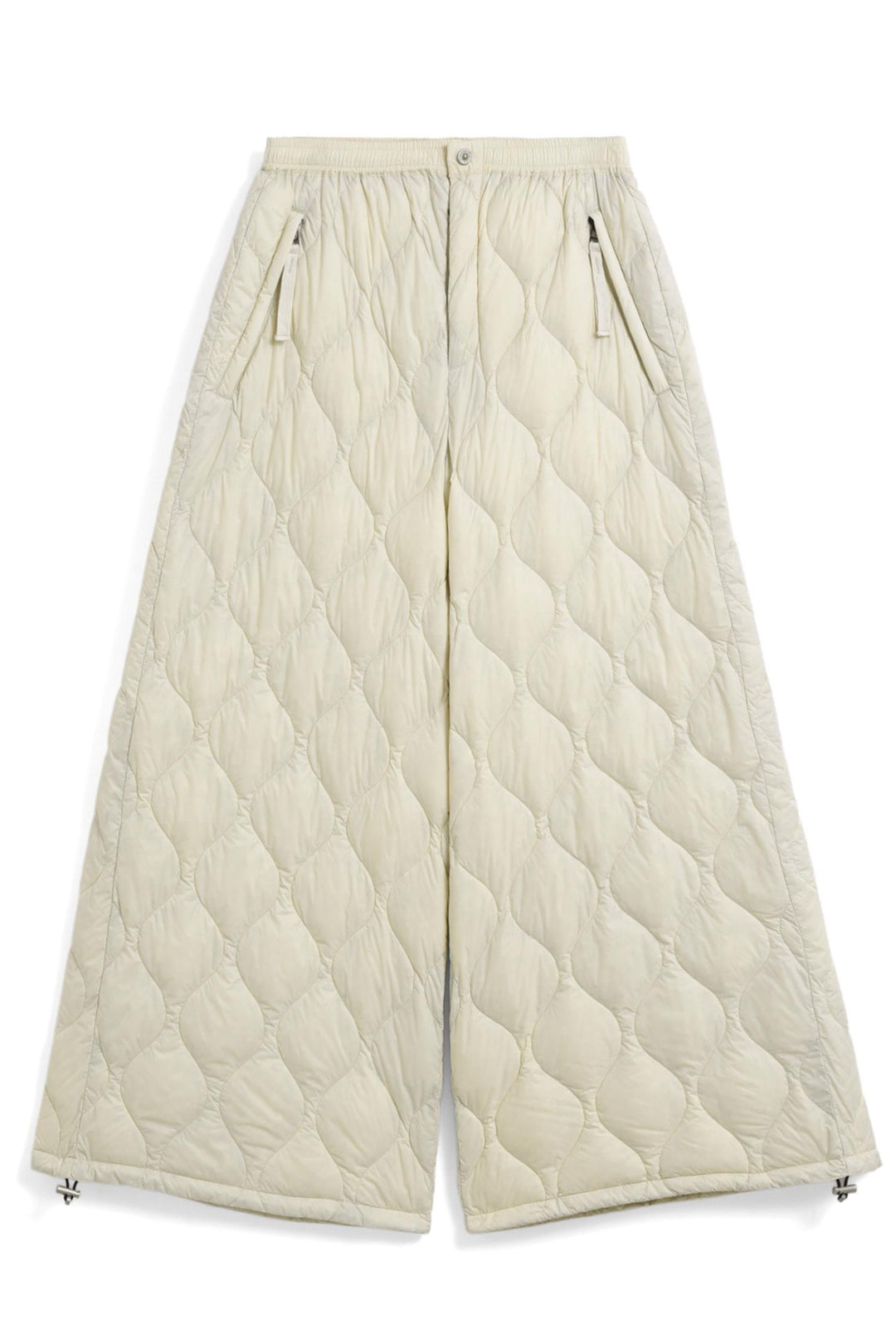Military Spirit Down Pants Off-White