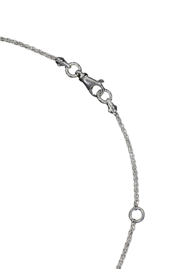 The Faithful Guardian Necklace - Oxidized Silver