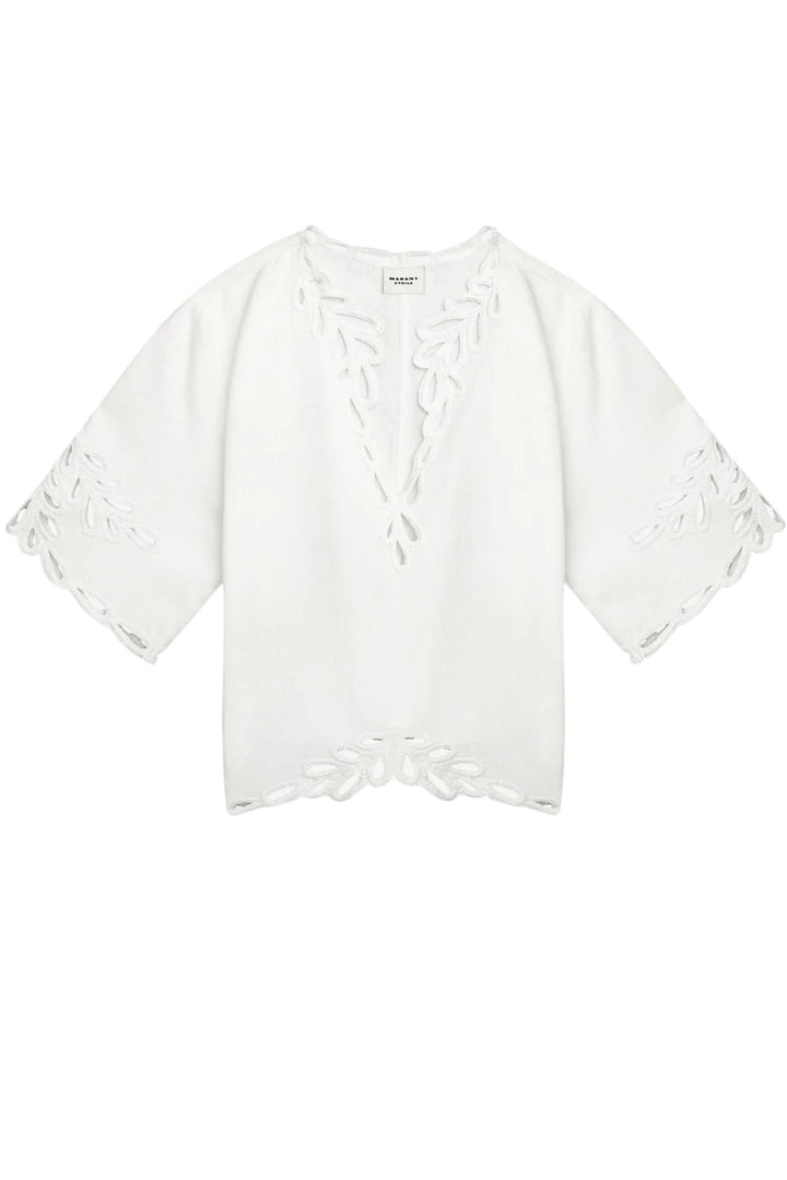 Shana Top White