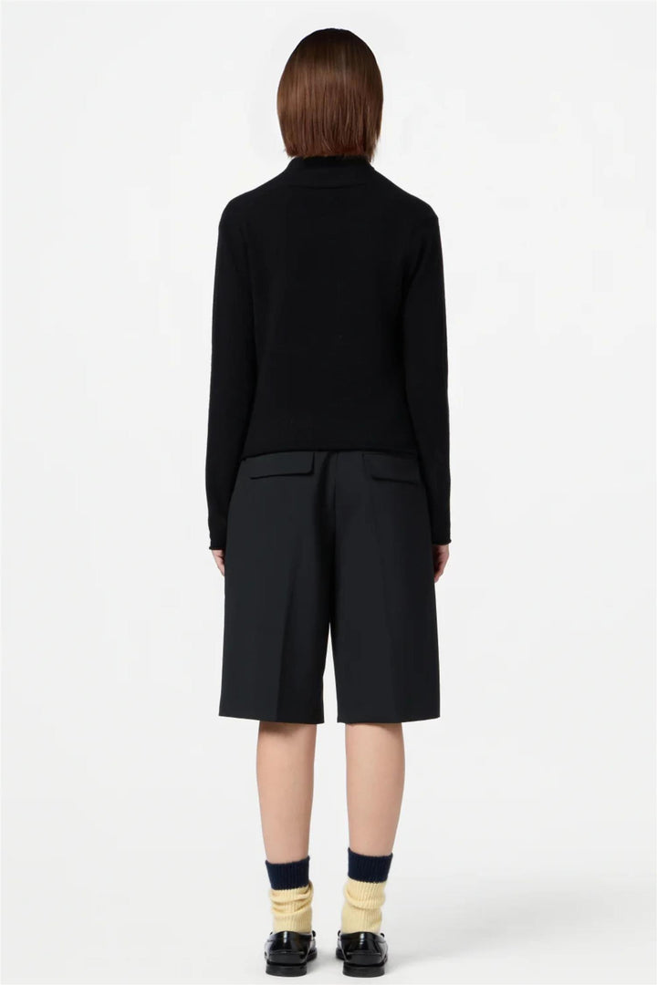 Stealth Cashmere Cardigan Black