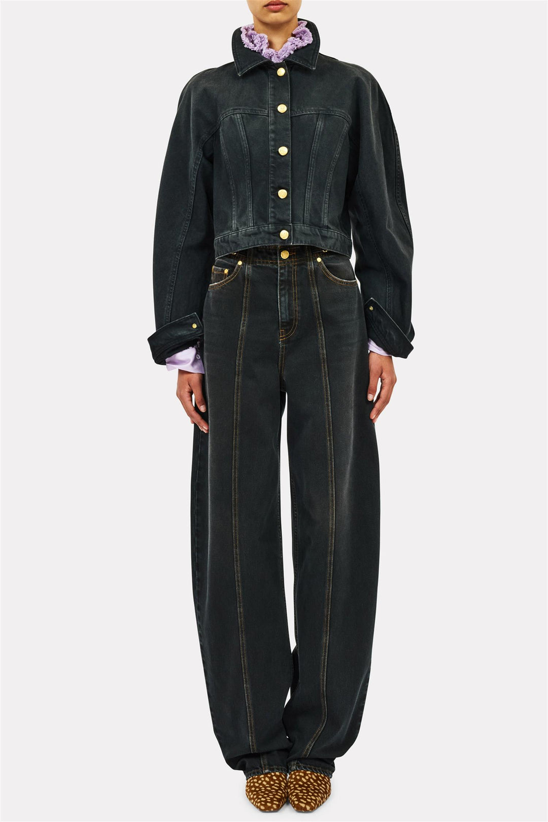 The Axel Barrel Jean Smoke
