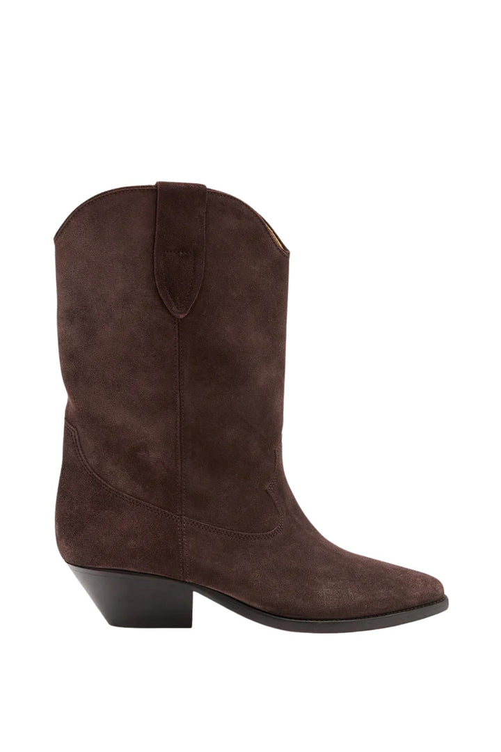 Duerto Boots Suede Leather Chocolate