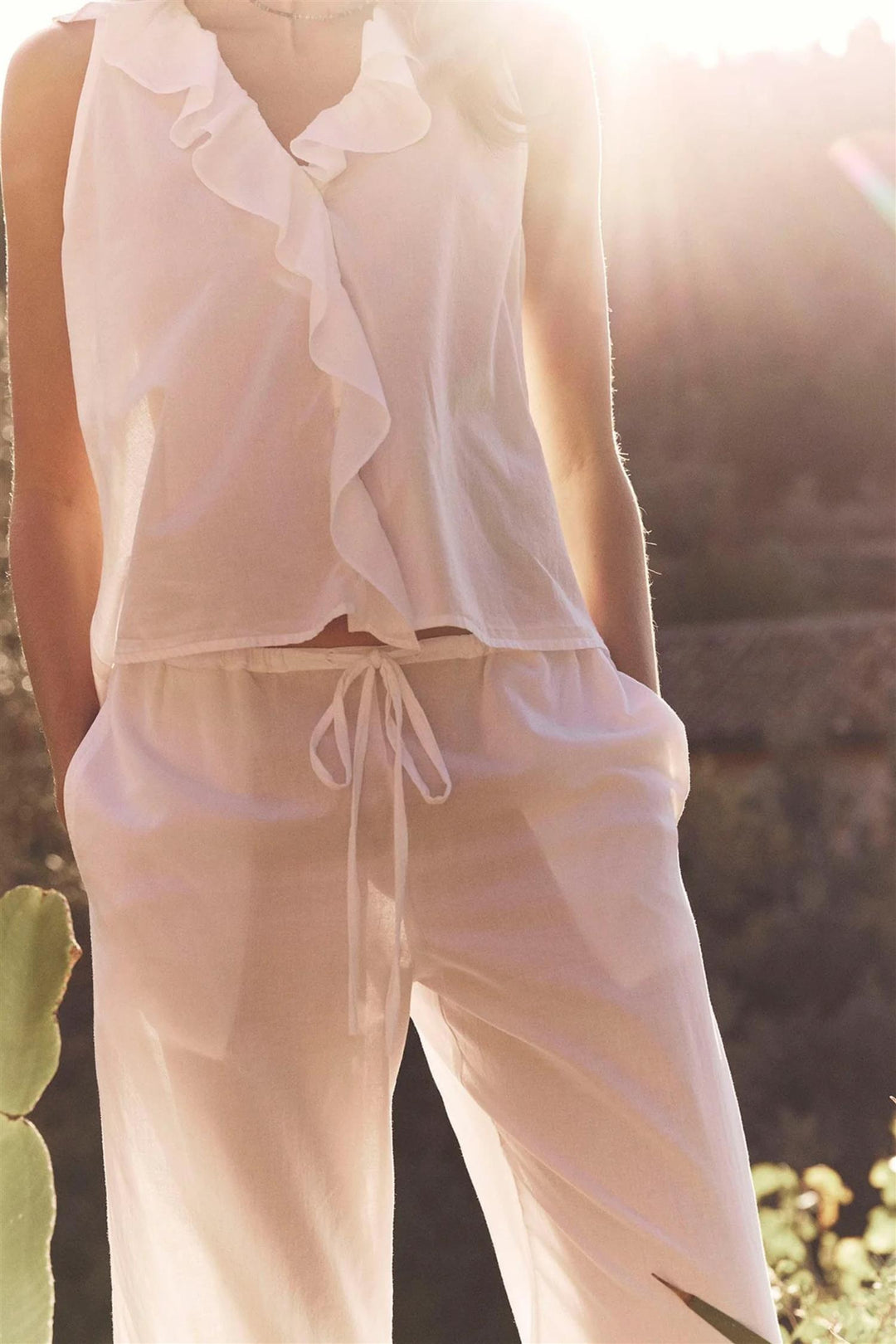 Casara Top White