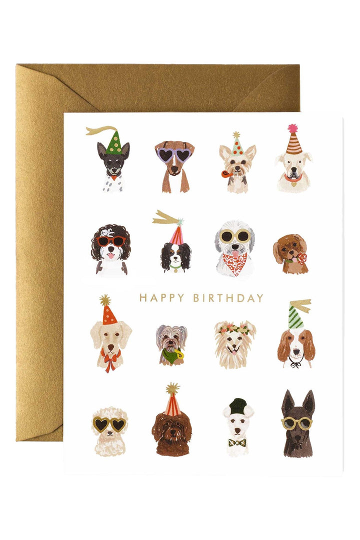 Party Pups Birthday Card