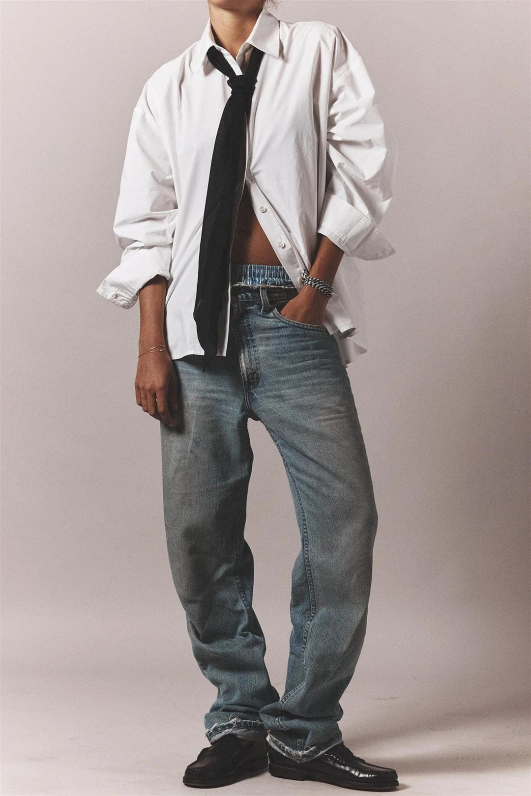 James Shirt White